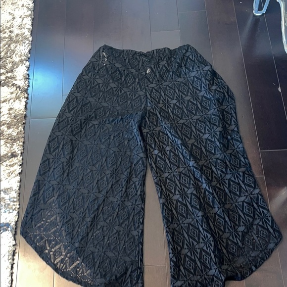Blue Island size XL Elegant Black Lace pant cover up - Picture 4 of 5